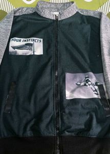 Graphic Print Jacket