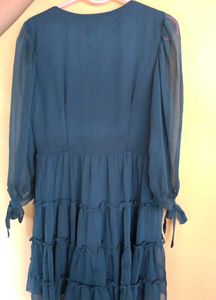 navy cute party dress