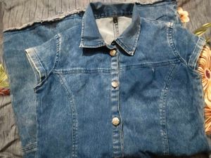 Cute Denim Shirt Dress