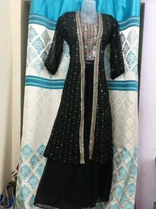 partywear Embroidered Kurta Sets