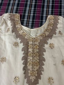 embroidered kurta