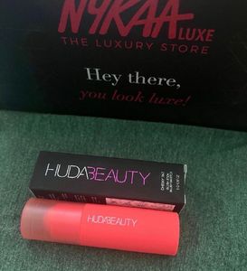 HUDA BEAUTY Cheeky Tint Blush Stick “CORAL CUTIE”