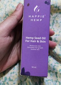Happie Hemp Seed Oil For Skin & Hair