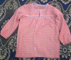 Cute Pink Plaid Tunic Top