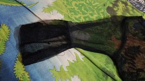 Black Stylish Net Top