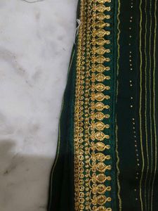 Green  Saree Brand new💚