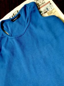 brand new 😻Ribbed Blue Tank Top