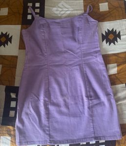 Lilac Mini Dress