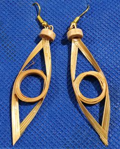Handcrafted Bamboo Earrings