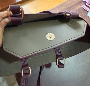 Brand new, Accessorize, Stylish Olive Green Tote B
