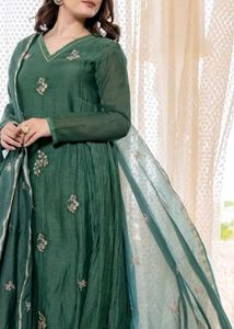 Elegant Green Kurta Set