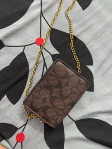 Coach Monogram Mini Bag