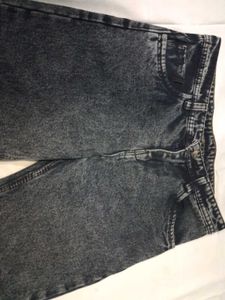 Acid Wash staight Jeans