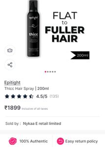 Epitight Thicc Hair Thickening Foam