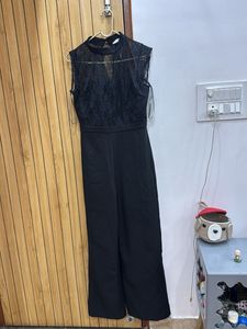 black lace jumpsuit