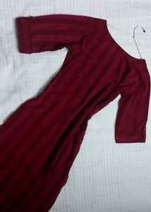 Maroon kurti