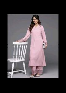 VARANGA Pink Kurta Set