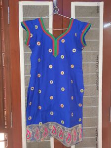 chanderi silk kurta