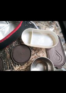 Insulated Lunch Box Set with Bag