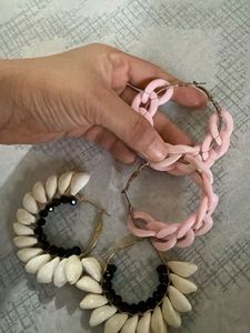 Chic Hoop Earrings Set
