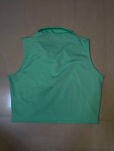 COMBO OF 2:  Green + Katana cat anime Crop Top