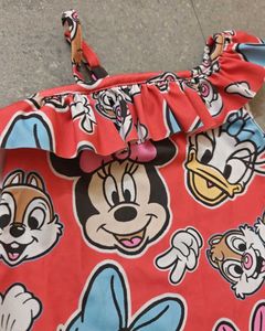 Babyhug Disney Minnie Mouse Swimsuit