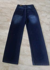 blue baggy jeans women