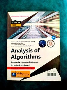 Analysis of Algorithms - Edition 2019 engineering