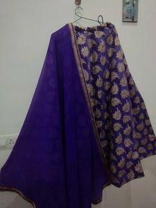 Purple💜lehenga choli set 🌸