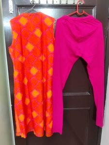 Bright Ethnic Suit Leggings Set 💕