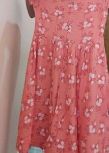 Floral Print Cotton Kurta