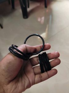 Set of Black Bangles
