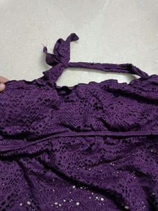 PINTEREST Crochet Halter Bandeau Bodysuit