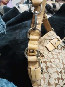 Coach Signature Canvas Shoulder Bag