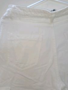 Zara White Jeans