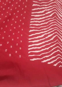 Chevron Print pure cotton Sare
