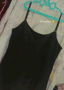 Classic Black Slip Dress
