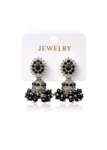 combo set of 4 ,Stunning Pink Jhumka Earrings