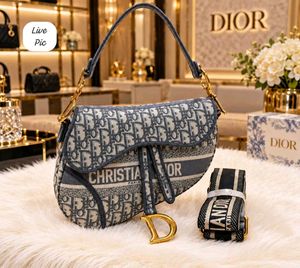 CHRISTIAN DIOR SADDLE SHOULDER BAG*WD BOX