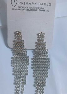 Sparkling Drop Earrings