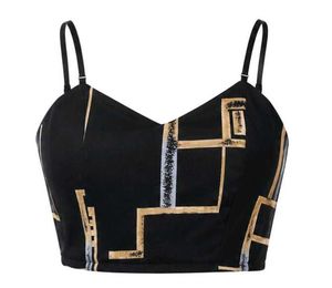Chic Black Print Co-ord Set