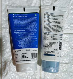 The Derma Co &amp; Plum Face Wash duo