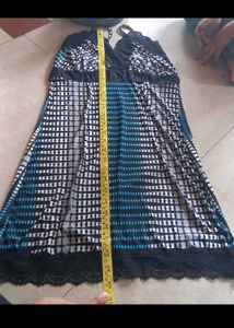 Lace Trimmed Slip Dress