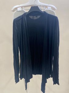 Chic Black Lightweight Cardigan