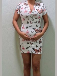 Butterfly Mini Dress