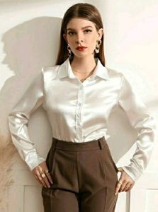 Charmgal Satin Shirt