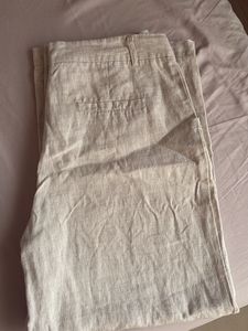 Stylish Beige Cropped Pants