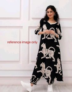 Designer Kurta with Unique Print