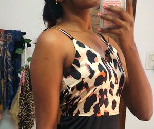 Leopard Print Cami Top