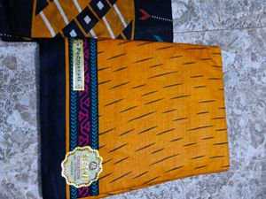 Vibrant yellow suit unstitched